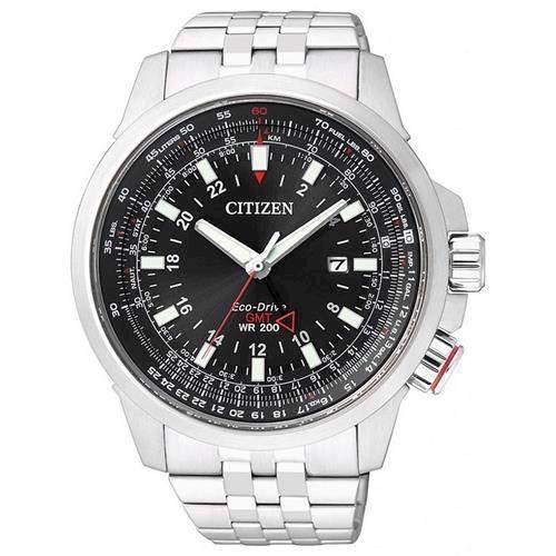 Image of Promaster rustfri stål quartz med Eco-Drive Herre ur fra Citizen, BJ7070-57E